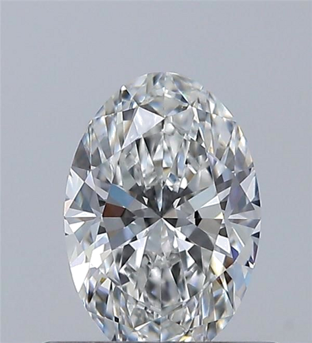 0.51 carat F-VVS2 Natūralus Oval Deimantas (1)