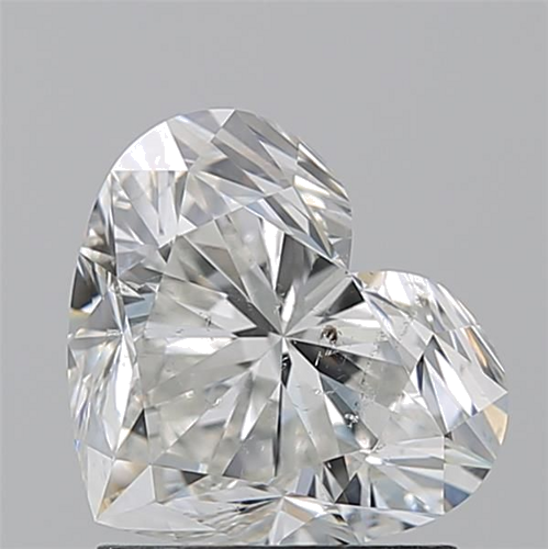 1.59 carat H-SI2 Natūralus Heart Deimantas (1)