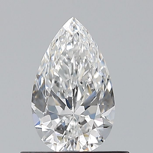 0.54 carat E-VVS2 Natūralus Pear Deimantas (1)