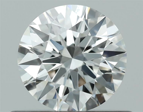 0.51 carat F-VVS2 Excellent cut Natūralus Round Deimantas (1)