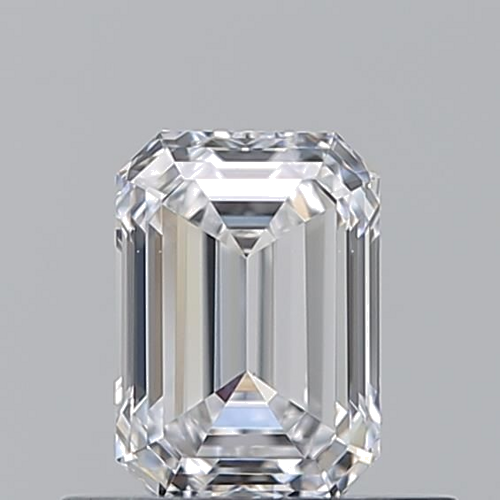 0.55 carat D-VVS2 Natūralus Emerald Deimantas (1)