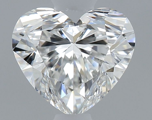 0.5 carat G-VS1 Natūralus Heart Deimantas (1)