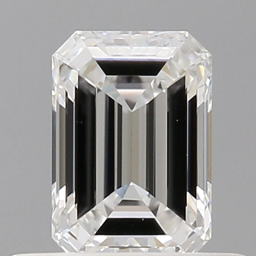 0.51 carat F-VVS2 Natūralus Emerald Deimantas (1)
