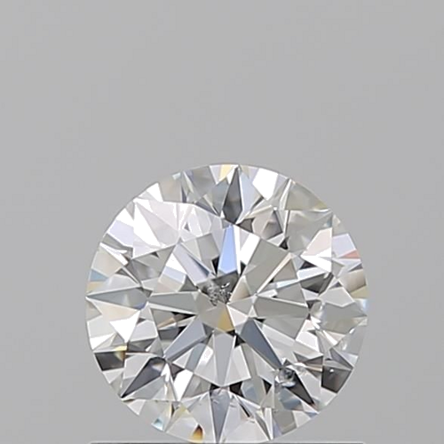 0.81 carat F-SI1 Excellent cut Natūralus Round Deimantas (1)