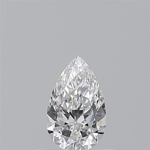 0.4 carat E-VS2 Natūralus Pear Deimantas (1)