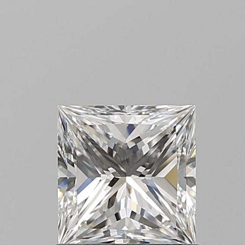 0.9 carat F-VVS1 Natūralus Princess Deimantas (1)
