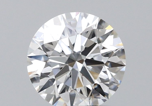 0.51 carat F-VVS1 Excellent cut Natūralus Round Deimantas (1)