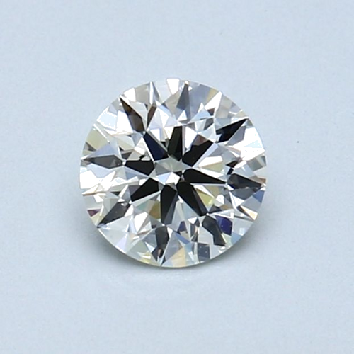 0.5 carat J-VS1 Excellent cut Natūralus Round Deimantas (1)