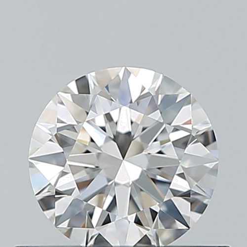 0.5 carat F-VVS2 Excellent cut Natūralus Round Deimantas (1)