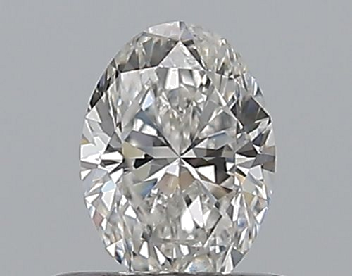 0.42 carat F-SI1 Natūralus Oval Deimantas (1)