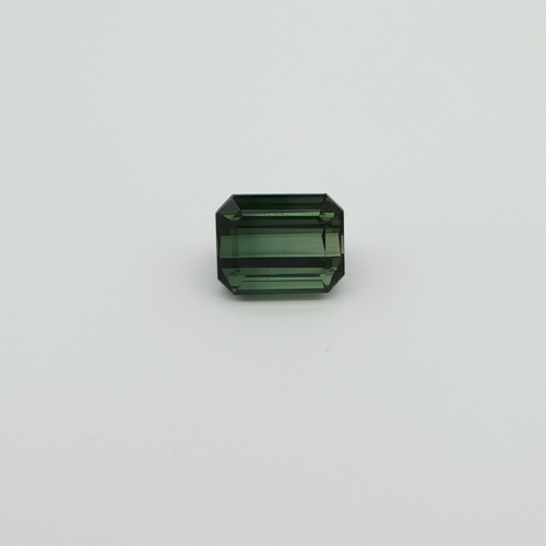 9.86 carat GREEN STEP cut Octagonal Tourmaline (1)