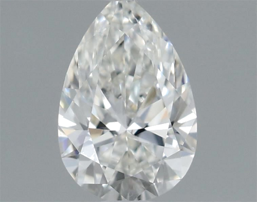 0.3 carat I-VVS1 Natūralus Pear Deimantas (1)