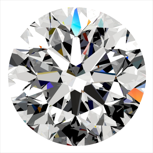 0.3 carat G-VS1 Very Good cut Natūralus Round Deimantas (1)