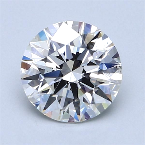 1.01 carat E-VS2 Natūralus Princess Deimantas (1)