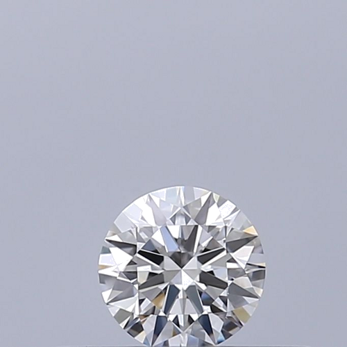 0.19 carat F-VVS2 Excellent cut Natūralus Round Deimantas (1)