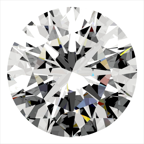 0.3 carat H-VS2 Excellent cut Natūralus Round Deimantas (1)