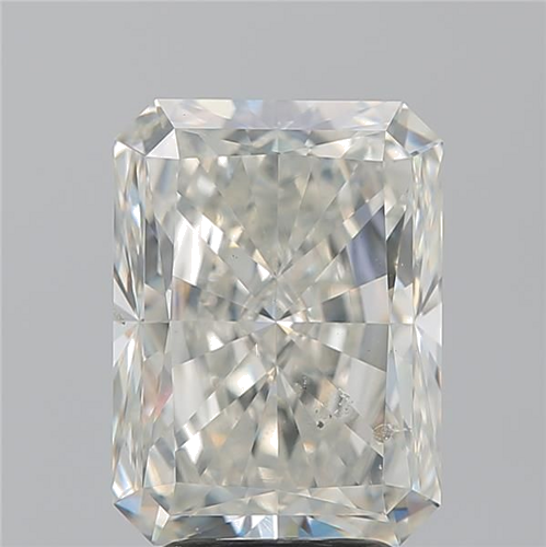 4.06 carat J-SI2 Natūralus Radiant Deimantas (1)