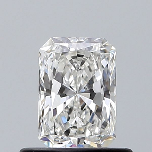 0.55 carat F-VVS2 Natūralus Radiant Deimantas (1)