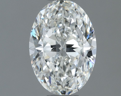 1.0 carat G-VS1 Natūralus Oval Deimantas (1)