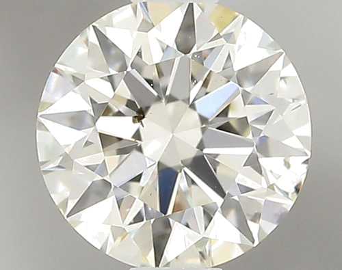 0.5 carat J-SI1 Excellent cut Natūralus Round Deimantas (1)