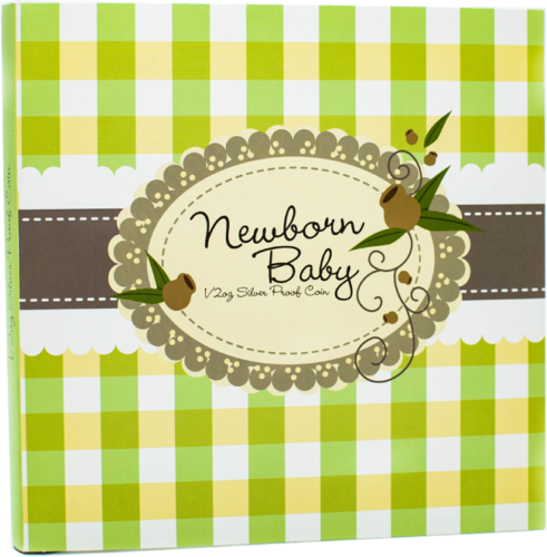 1/2 oz Naujagimis sidabrinė moneta (Mix metai) (8)