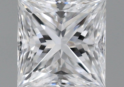 0.5 carat D-SI2 Natūralus Princess Deimantas (1)