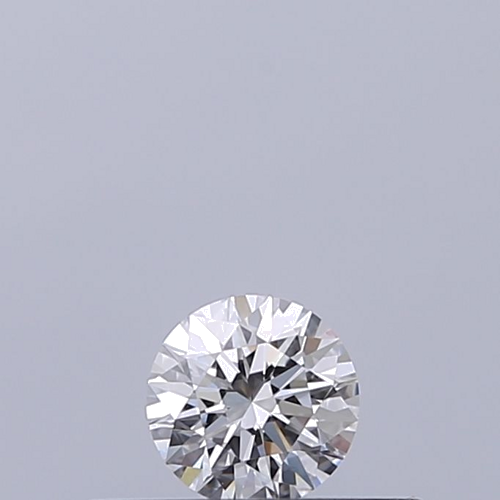0.19 carat D-VVS2 Excellent cut Natūralus Round Deimantas (1)