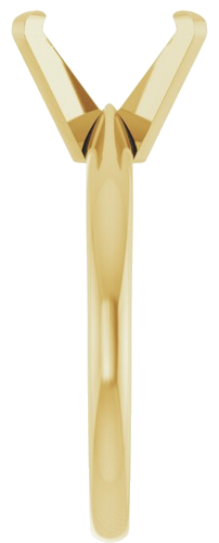 Sužadėtuvių Žiedas „Solitaire“ 14k yellow gold Oval 10mm x 8mm (4)