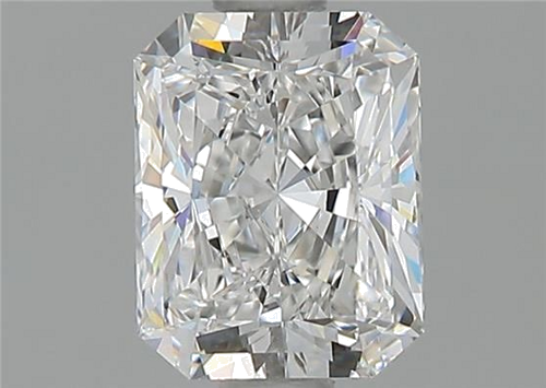 1.01 carat E-VVS2 Natūralus Radiant Deimantas (1)