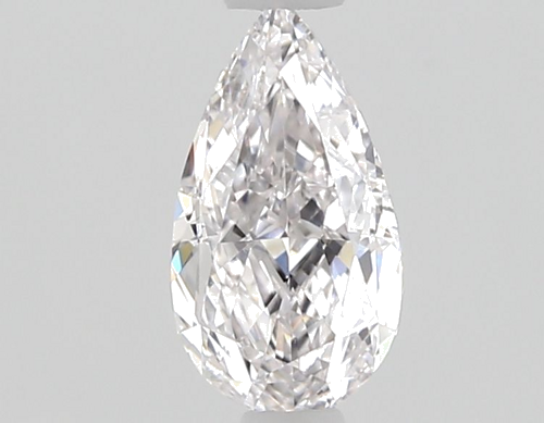 0.52 carat E-IF Natūralus Pear Deimantas (1)