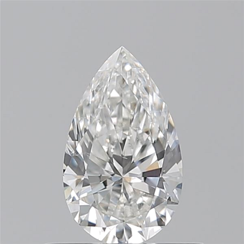 0.52 carat H-SI1 Natūralus Pear Deimantas (1)