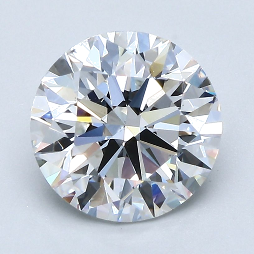 2.52 carat D-SI1 Excellent cut Natūralus Round Deimantas (1)