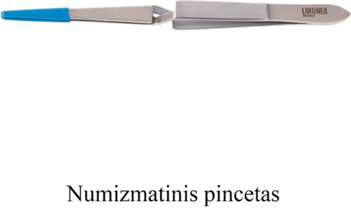 Numismatic tweezers Lindner (2)