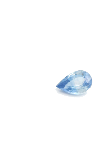 0.43 carat BLUE Pear Safyras (1)