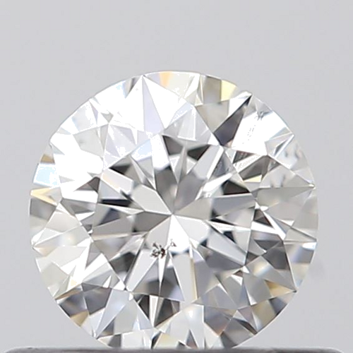 0.4 carat F-SI1 Excellent cut Natūralus Round Deimantas (1)