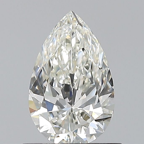 0.7 carat I-VVS2 Natūralus Pear Deimantas (1)