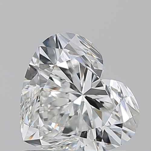 1.01 carat G-VS2 Natūralus Heart Deimantas (1)