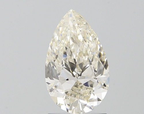 1.53 carat K-VS2 Natūralus Pear Deimantas (1)