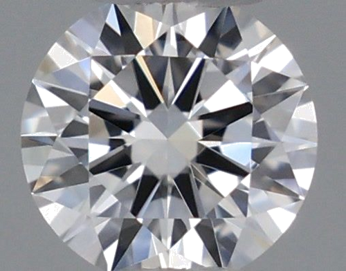 0.18 carat G-VVS2 Excellent cut Natūralus Round Deimantas (1)