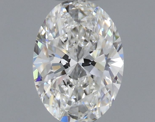 0.6 carat G-VVS1 Natūralus Oval Deimantas (1)