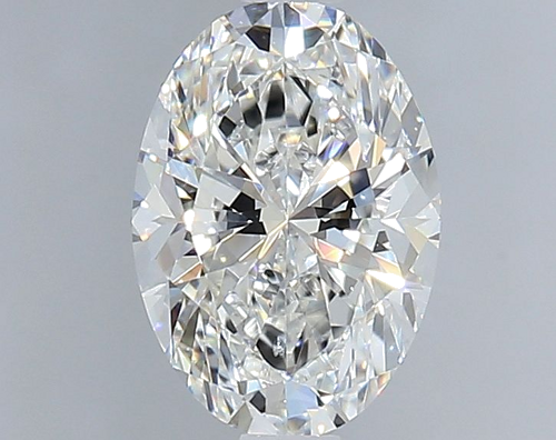 0.91 carat F-SI1 Natūralus Oval Deimantas (1)
