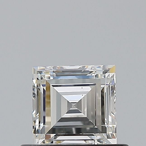 0.52 carat F-VS1 Natūralus Square Radiant Deimantas (1)