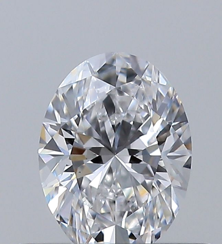 0.4 carat D-VS2 Natūralus Oval Deimantas (1)