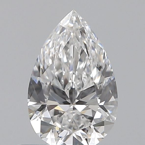 0.5 carat E-VS1 Natūralus Pear Deimantas (1)
