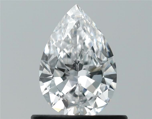 0.52 carat D-IF Natūralus Pear Deimantas (1)