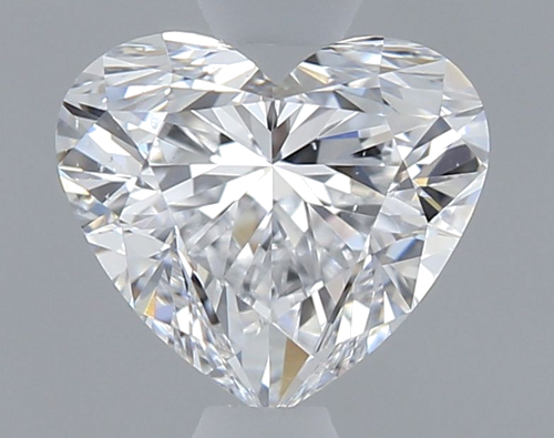 0.6 carat D-VS2 Natūralus Heart Deimantas (1)