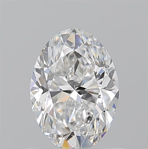 0.9 carat F-SI1 Natūralus Oval Deimantas (1)