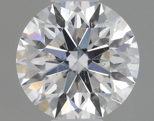 0.42 carat E-SI2 Excellent cut Natūralus Round Deimantas (1)