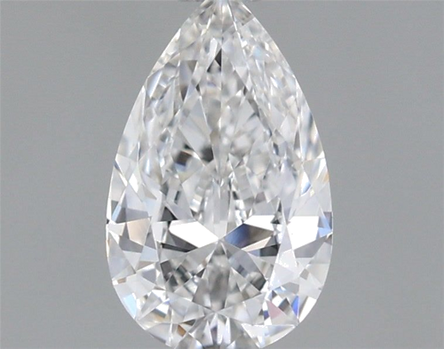 0.5 carat E-VS1 Natūralus Pear Deimantas (1)