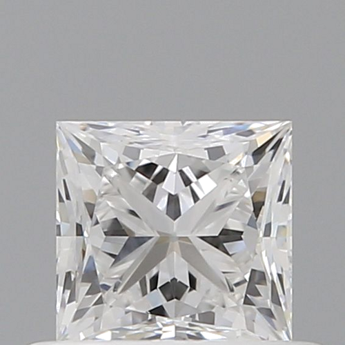 0.5 carat E-VS2 Natūralus Princess Deimantas (1)